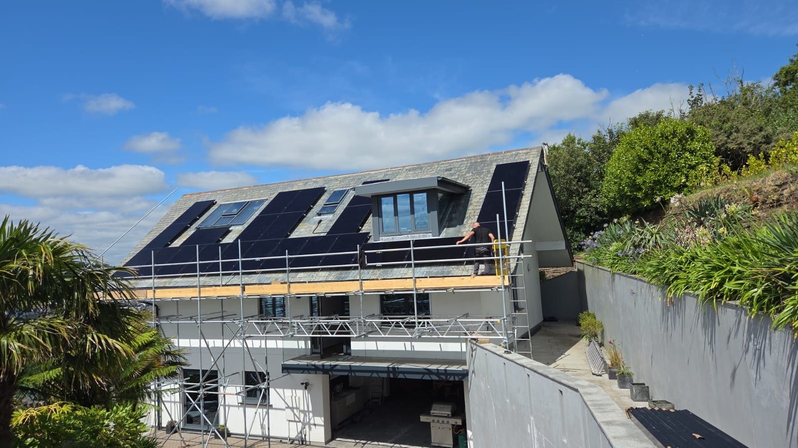 Solar PV Upgrade & Fox Battery Preserving FIT, Polruan